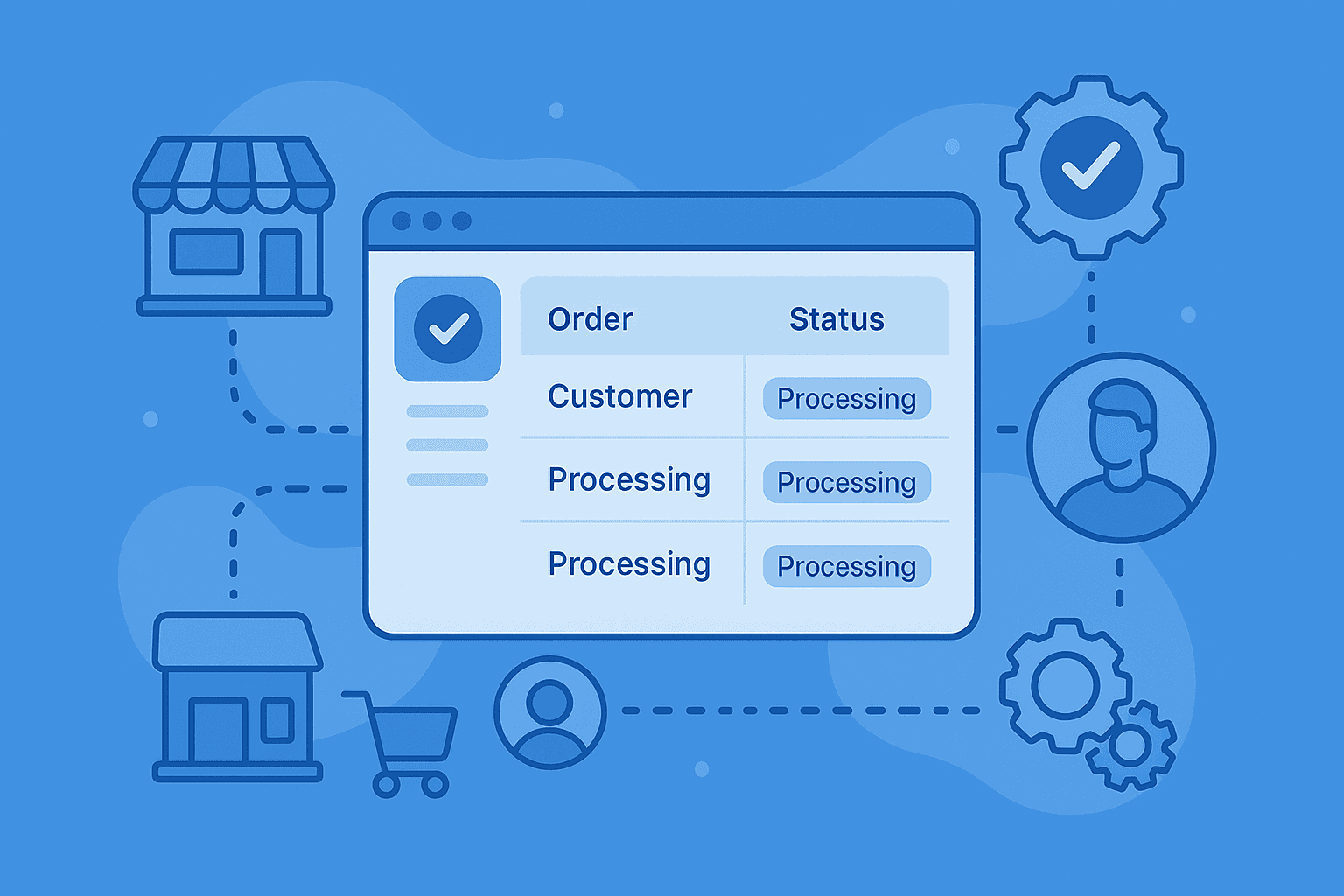 Quản lý đơn hàng tập trung, tự động hóa xử lý