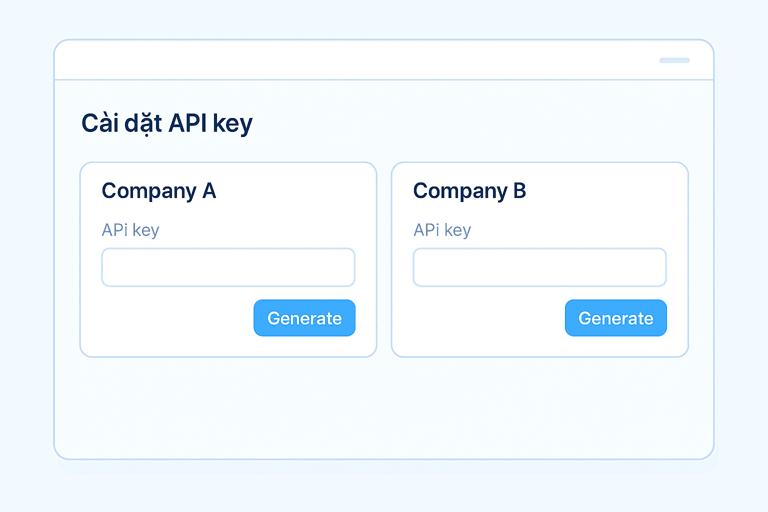 Company list screenshot