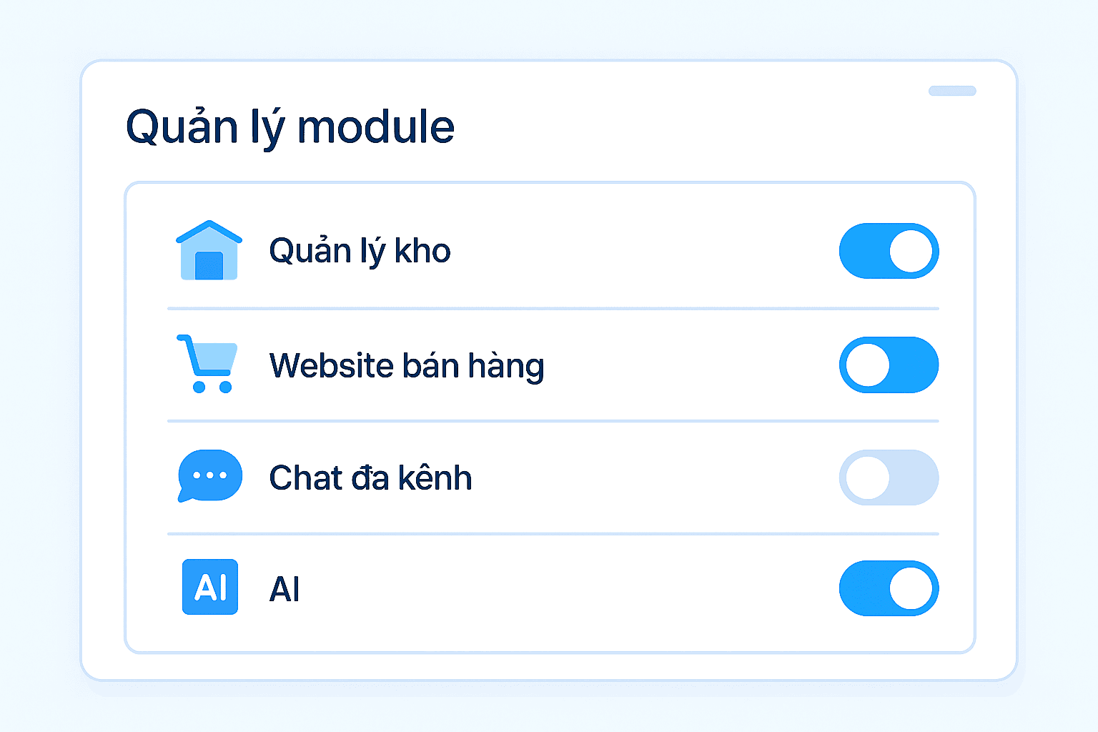 Company list screenshot