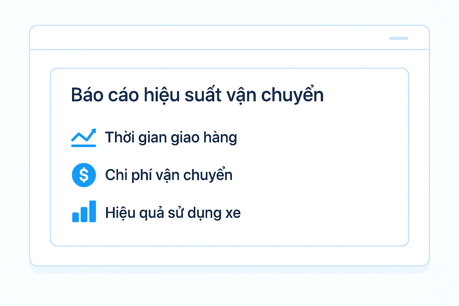 Shipping Performance Reports
