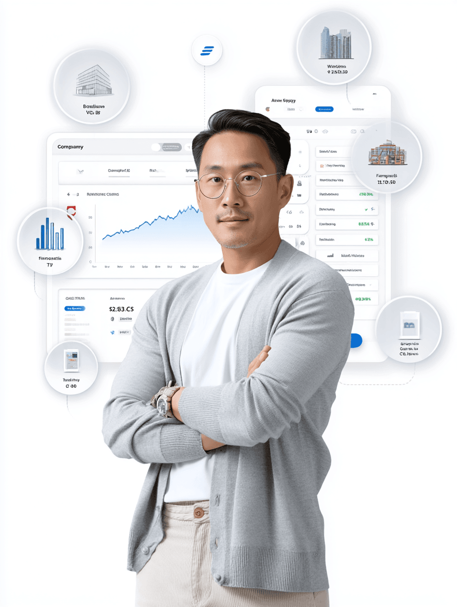 Nhà sáng lập quản lý đa doanh nghiệp trên nền tảng hợp nhất