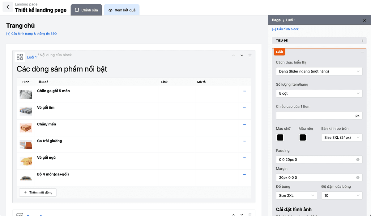 Landing Page Builder