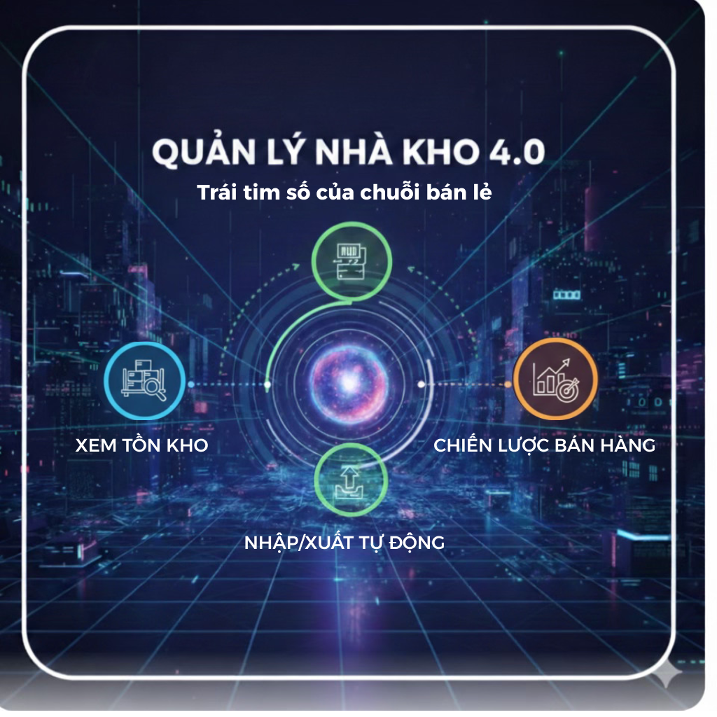 Quản lý nhà kho thông minh – Giải pháp tối ưu cho chuỗi bán lẻ hiện nay