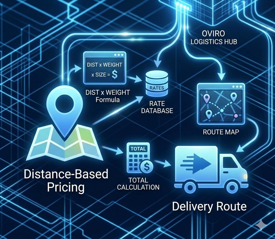 Giải pháp cấu hình phí giao hàng thông minh trên Oviro